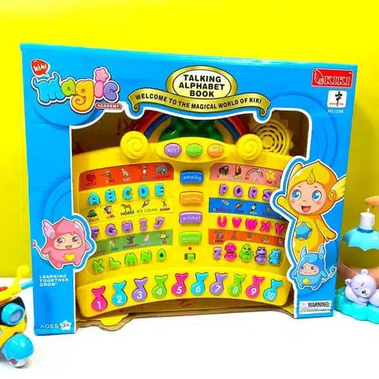 Talking Alphabet Music Book MJ Toys