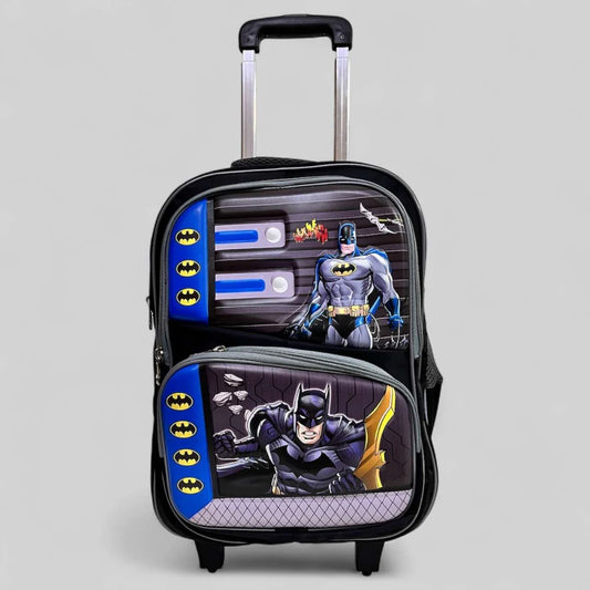 Batman School Trolley Bag- For Grade 3 to 6 (18" Inch) MJ Toys