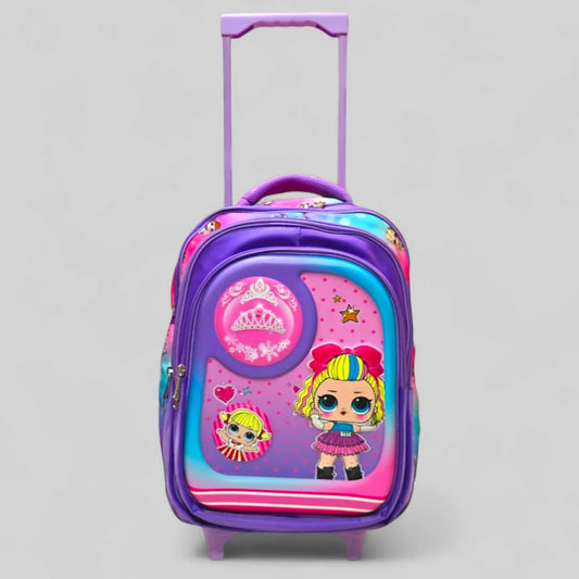 Lol doll School Trolley Bag- For Grade 3 to 6 (20"Inch) MJ Toys