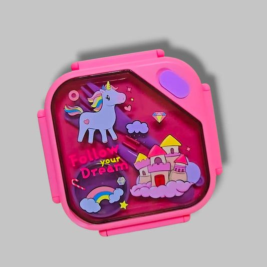 Unicorn Theme Lunch Box D-47 MJ Toys