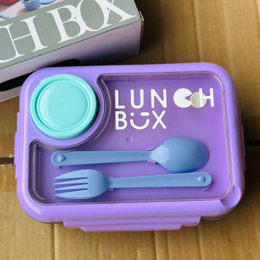 DURABLE & LEAK-PROOF STAINLESS STEEL LUNCH BOX MJ Toys