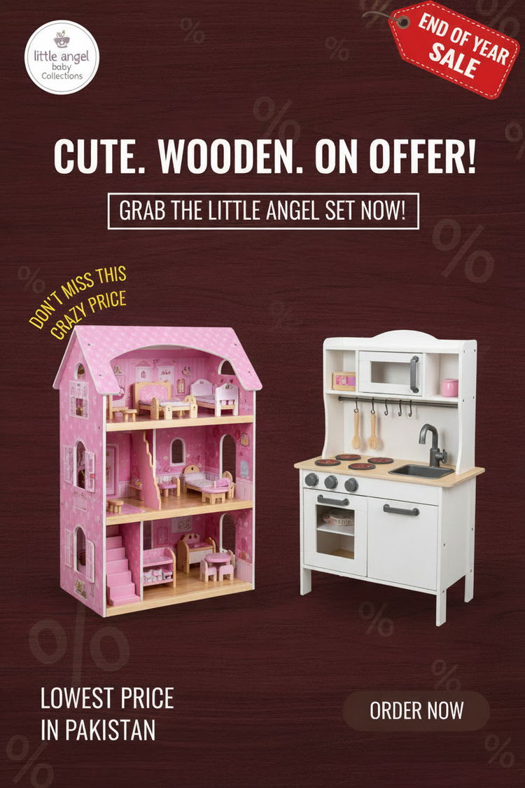 Little Angel Wooden Toys Banner - Pakistan