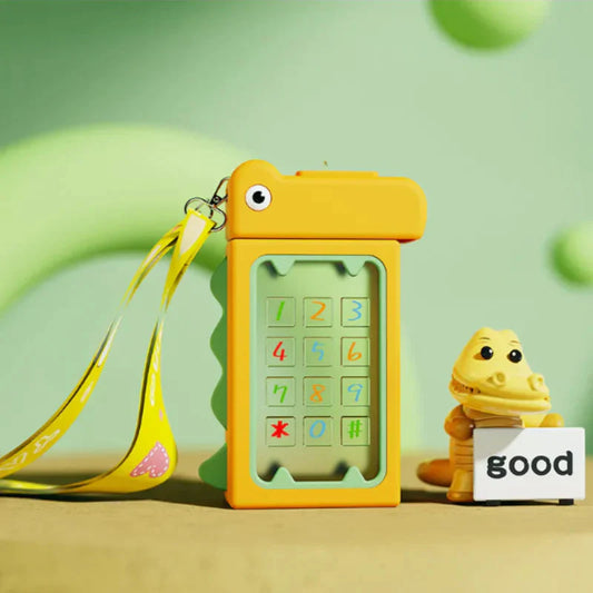 Dinosaur Straw Water Bottle With Strap – 480 ml MJ Toys