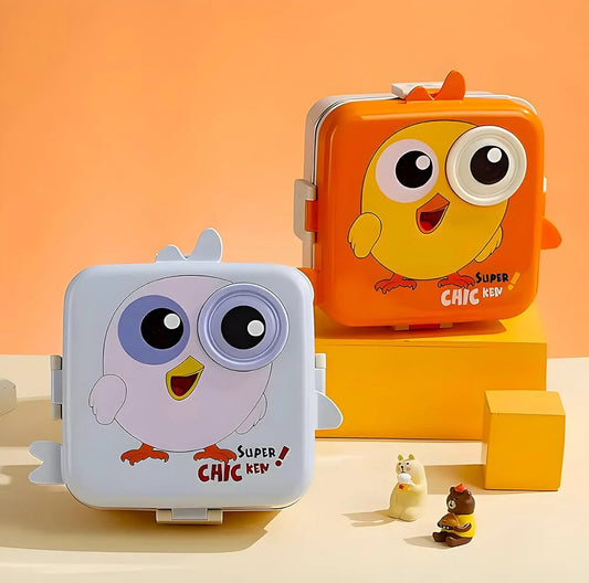 Chick Bento Lunch Box (Stainless Steel) MJ Toys