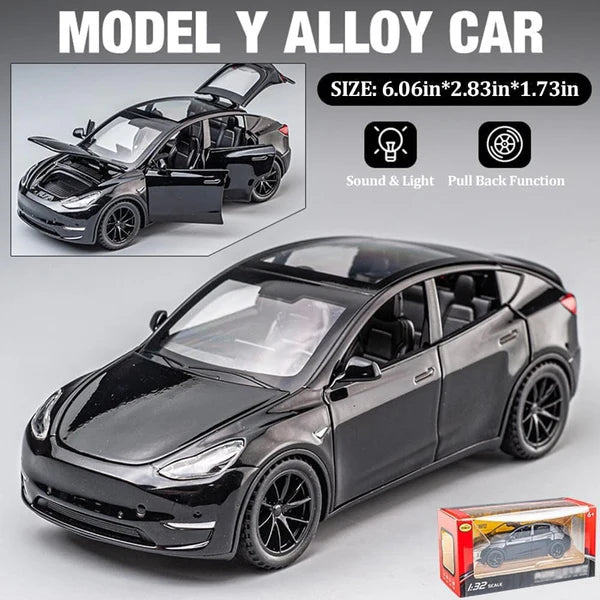 1:24 Tesla Model Alloy Diecast Car