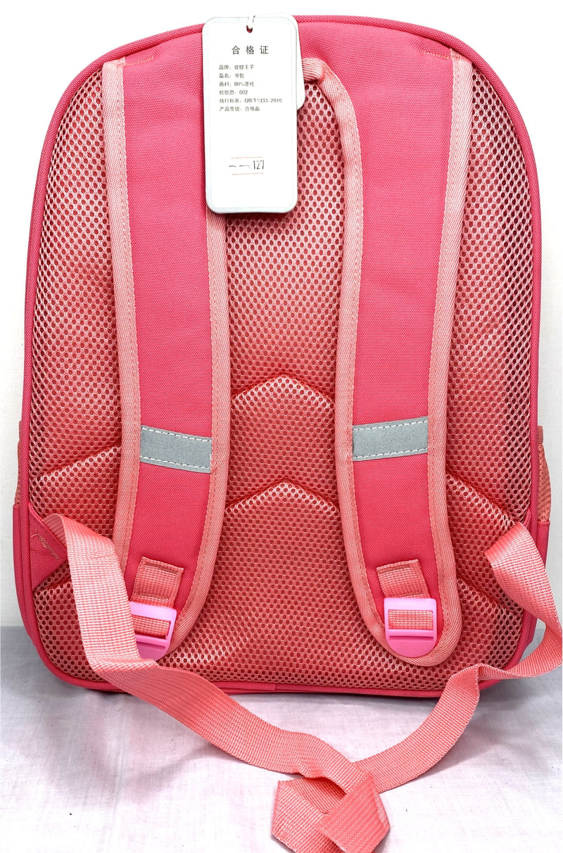 Girls' Mermaid School Bag - Pink & Purple, Lightweight, Cute Cartoon Design, Spacious & Durable MJ Toys