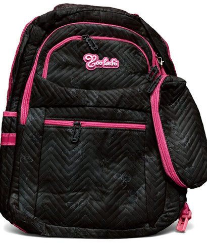 School Bag with pouch # 17001 / 17005 MJ Toys