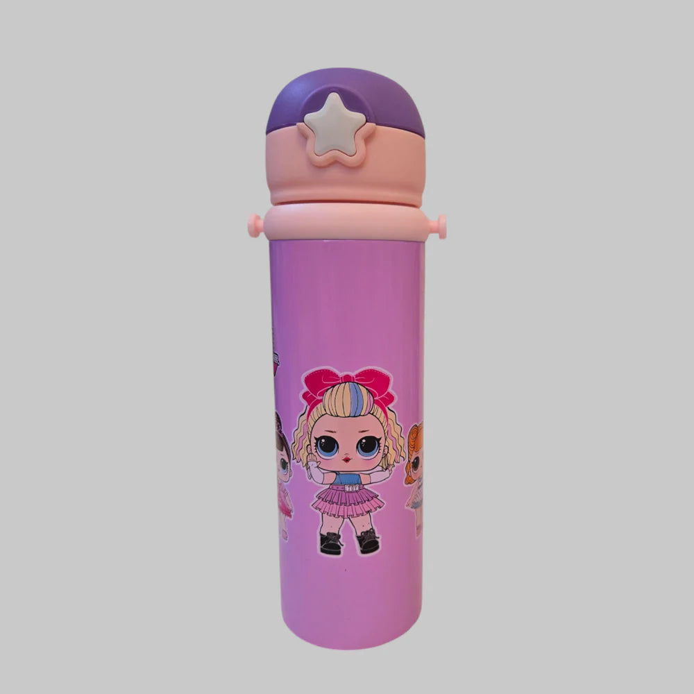 Lol Dol Stainless Steel Insulated Water Bottle 500ml MJ Toys