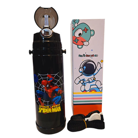 Spider-Man Stainless Steel Insulated Water Bottle 500ml MJ Toys