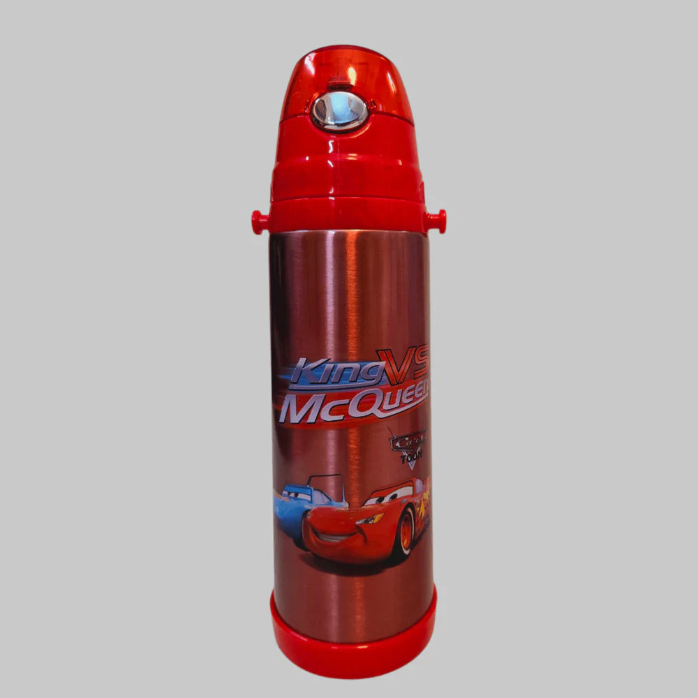 McQueen Stainless Steel Insulated Water Bottle 500ml MJ Toys