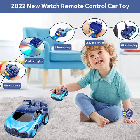 2.4GHz Mini Watch RC Alloy Car AL Karam Toys