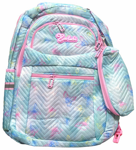 School Bag with pouch # 17001 / 17005 MJ Toys