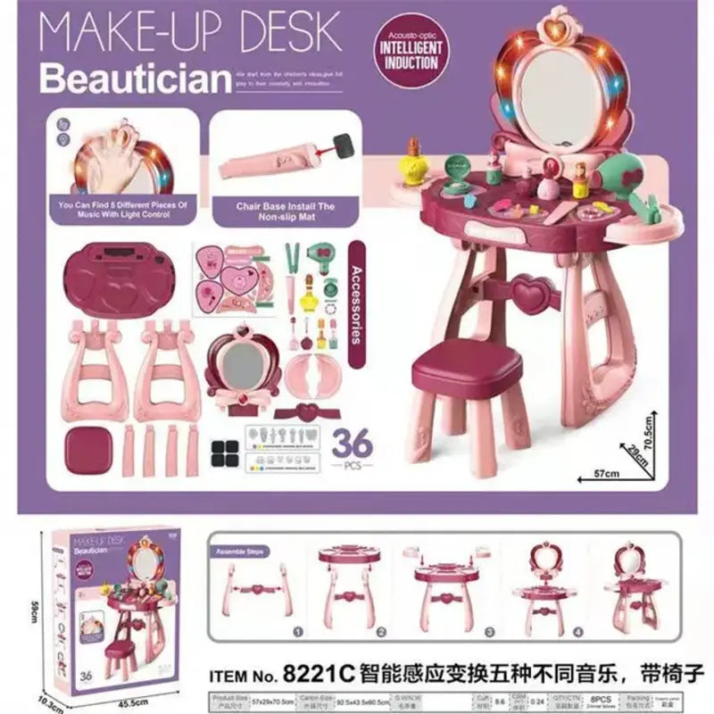Musical Beauty Set MJ Toys
