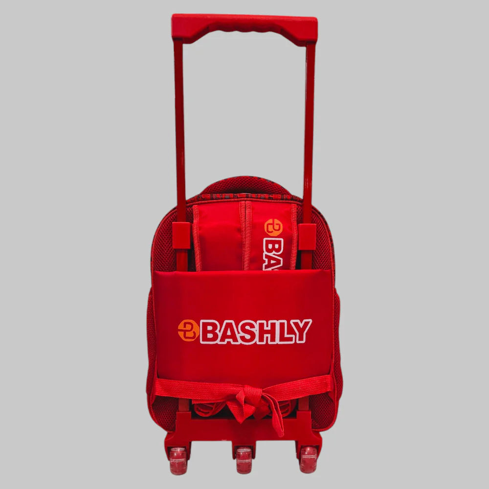 Car Theme School Trolley Bag for Grade KG and 1 MJ Toys