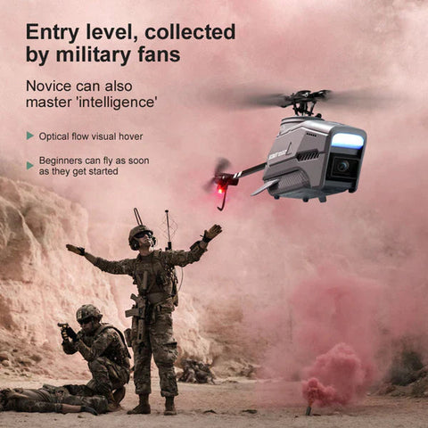 4DRC L1 RC HD Camera Helicopter With 2 Cameras MJ Toys