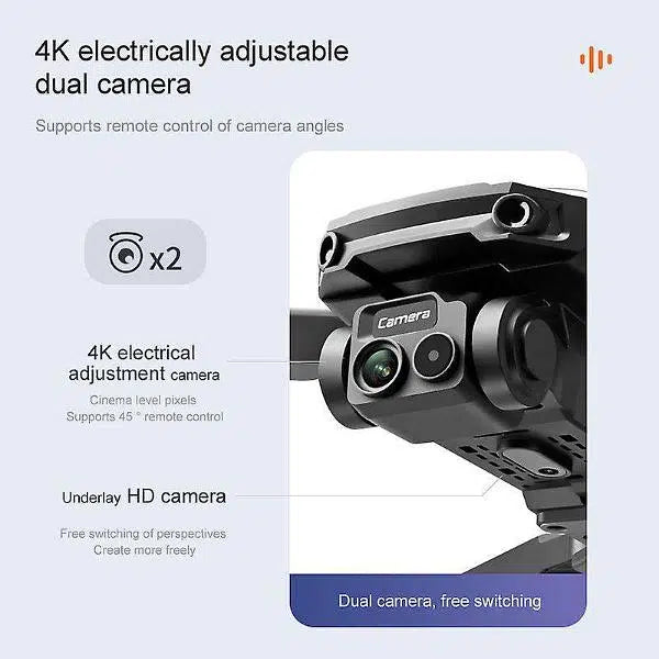 RG100 Pro HD Wifi Camera Drone with Obstacle Avoidance & Brushless Motors MJ Toys