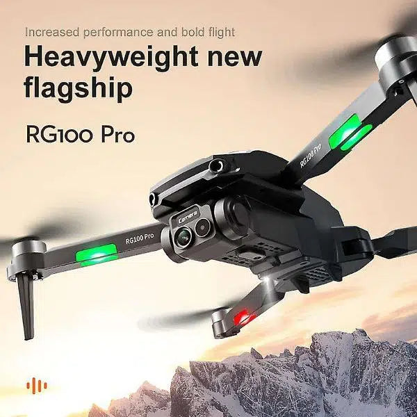 RG100 Pro HD Wifi Camera Drone with Obstacle Avoidance & Brushless Motors MJ Toys