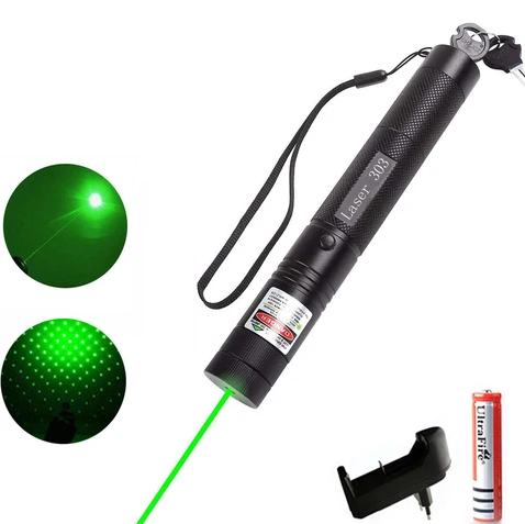 Rechargeable Green Laser Pointer - 5 Mile Range MJ Toys