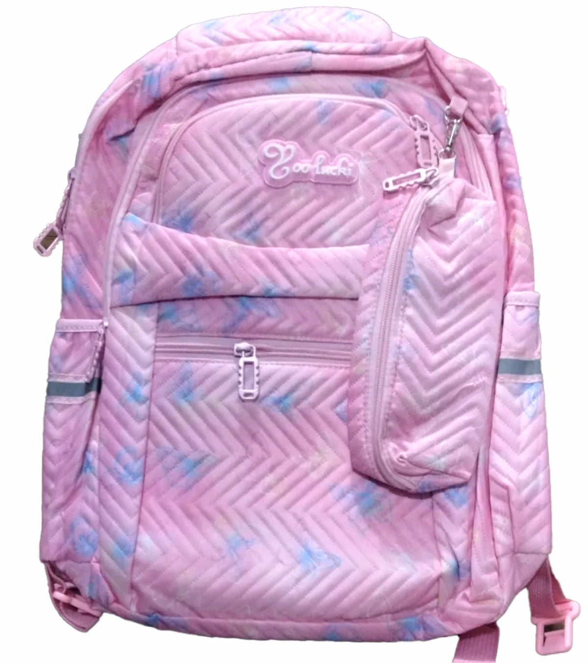 School Bag with pouch # 17001 / 17005 MJ Toys