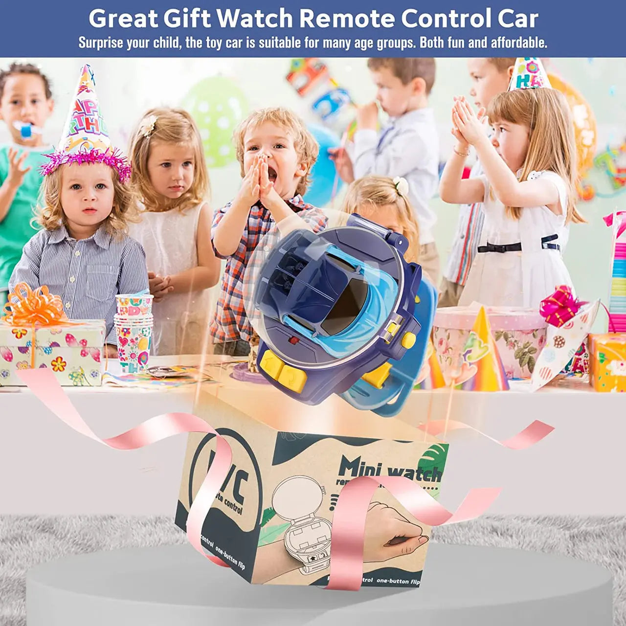 2.4GHz Mini Watch RC Alloy Car AL Karam Toys