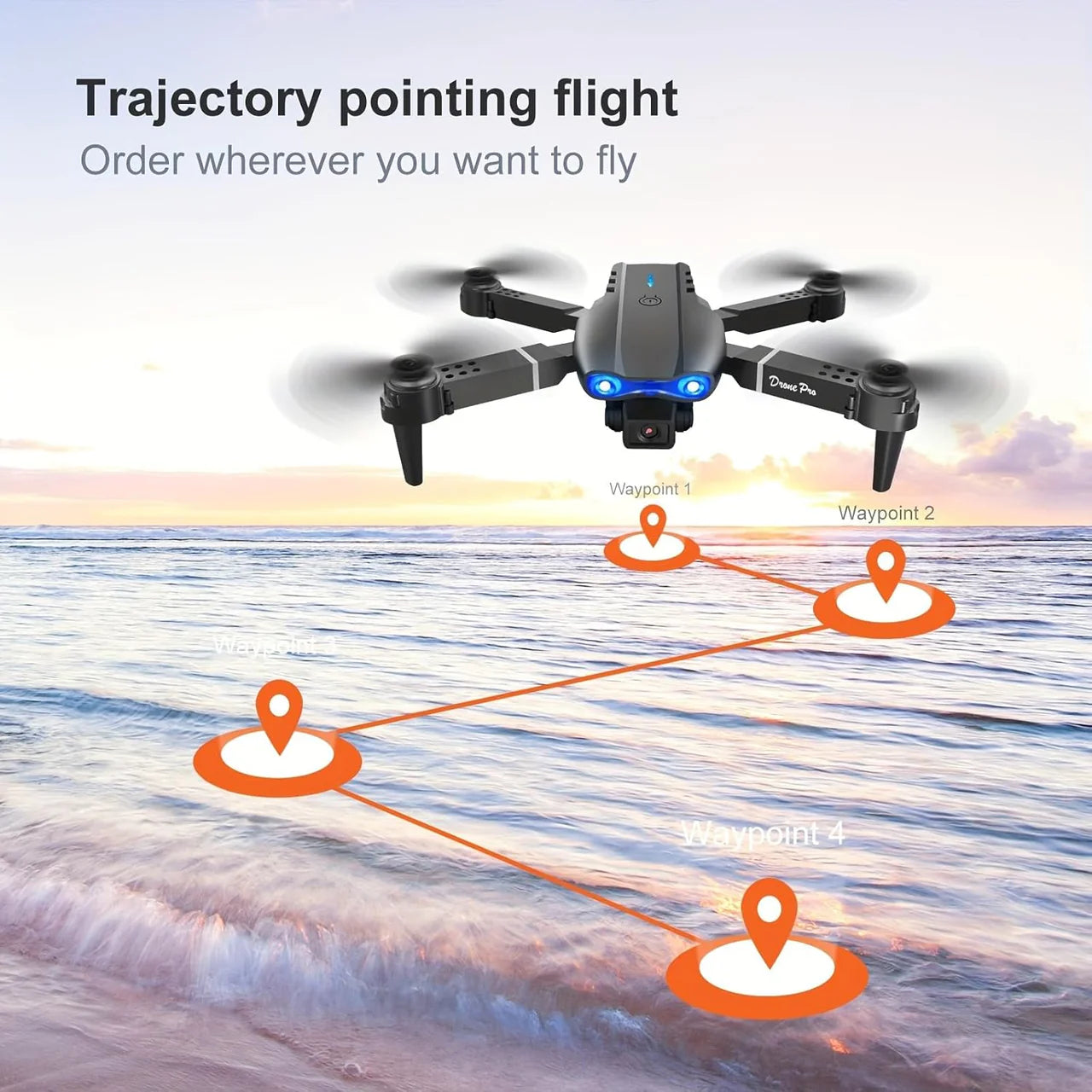 E99 Remote Control Quadcopter With Dual Camera MJ Toys