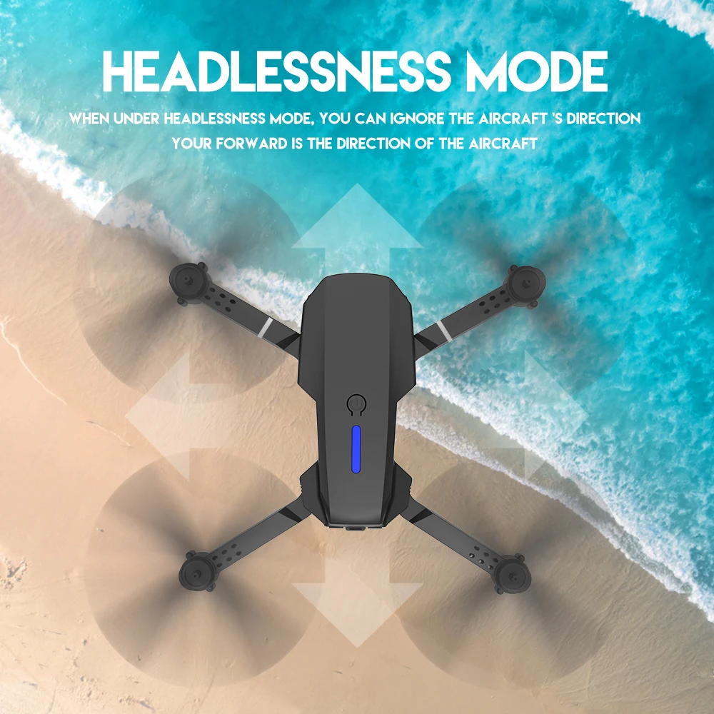 E88 Pro Foldable RC Drone With 1080 HD Camera MJ Toys
