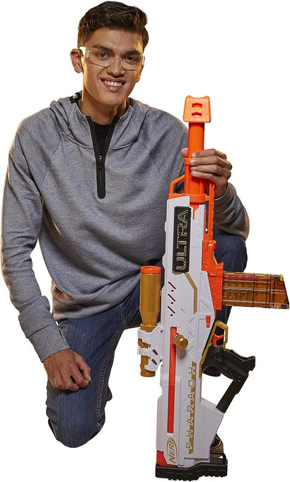 Nerf Ultra Pharaoh Blaster With Premium Gold Accents E9258