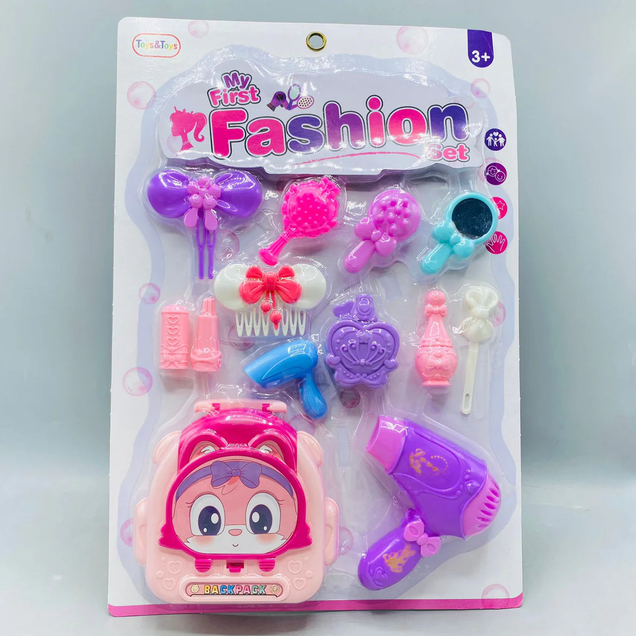 Fashion Styling Play Set Kit MJ Toys