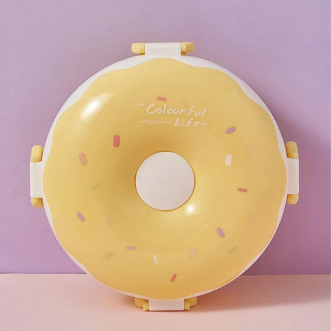 Donut Purple Stainless Steel Lunch Box MJ Toys