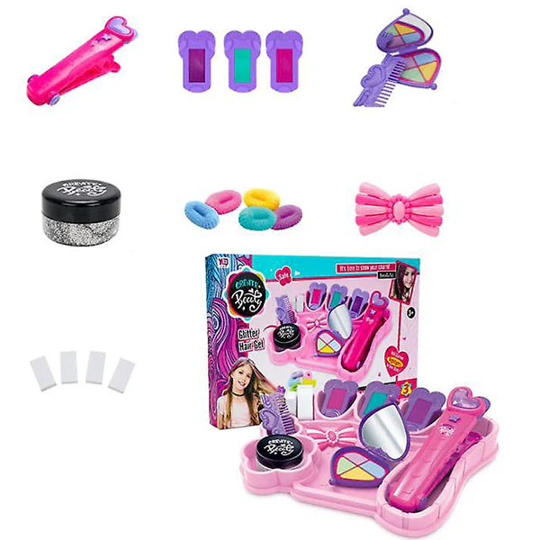 Children's Hair Dyeing And Makeup Set MJ Toys