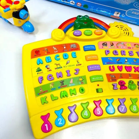 Talking Alphabet Music Book MJ Toys