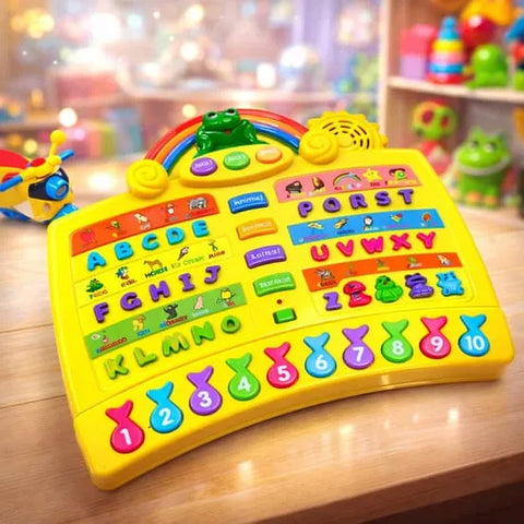 Talking Alphabet Music Book MJ Toys