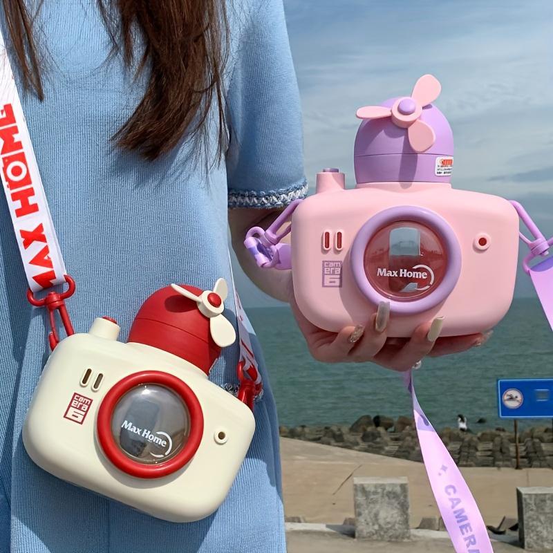 Camera Water Bottle with Leak-Proof Lid – Ideal for Travel MJ Toys