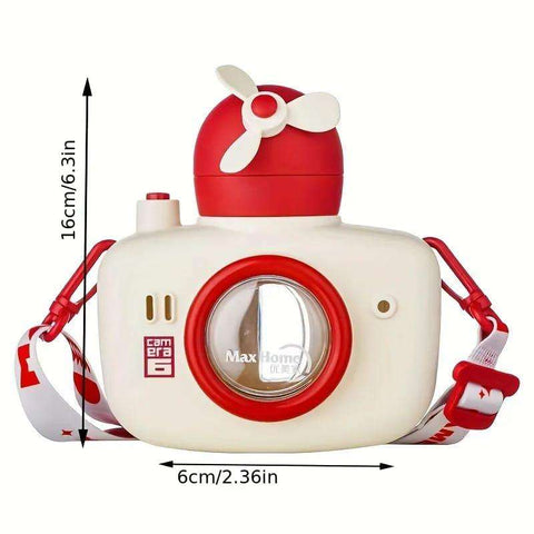 Camera Water Bottle with Leak-Proof Lid – Ideal for Travel MJ Toys