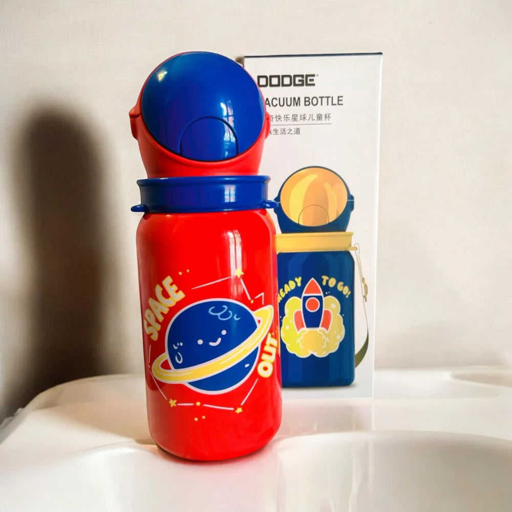 Space Stainless Steel Water Bottle 500 ML MJ Toys