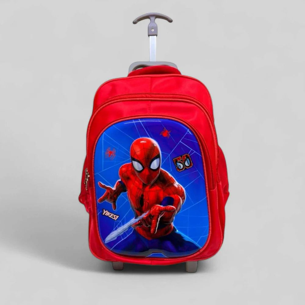 Spider Man School Trolley For Grade KG MJ Toys