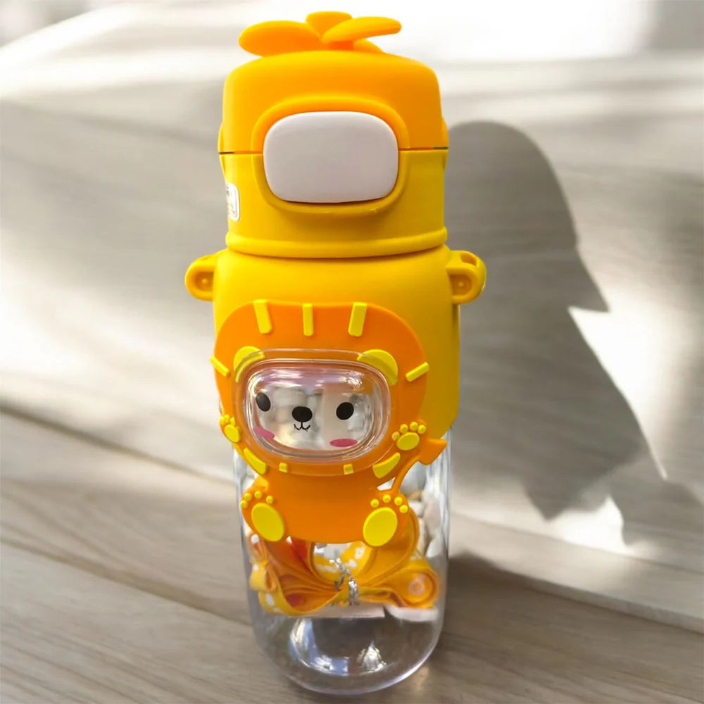 Yellow Bear Water Bottle 500ml MJ Toys