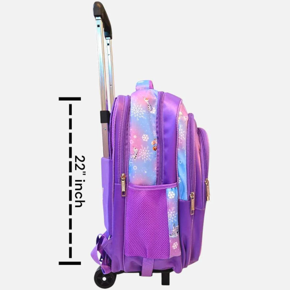 Elsa School Trolley Bag 22" Inch MJ Toys
