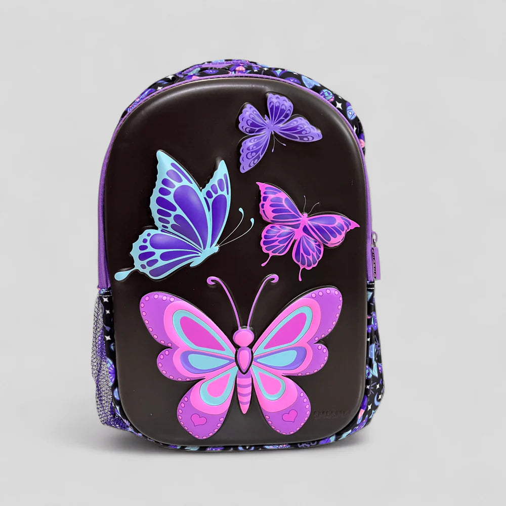 Butterfly School Bag For Grade Playgroup to KG (15"inch) MJ Toys