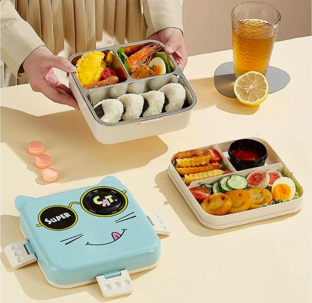 Cat Eye Stainless Steel Lunch Box MJ Toys
