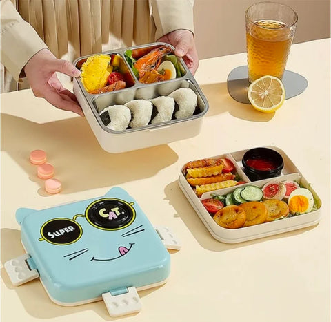 Cat Eye Stainless Steel Lunch Box MJ Toys