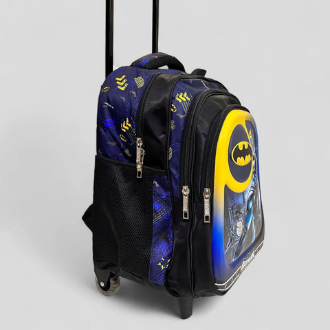 Batman School Trolley Bag- For Grade 3 to 6 (20"Inch) MJ Toys