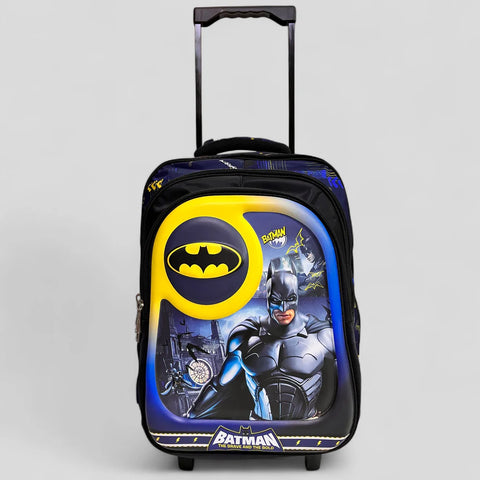 Batman School Trolley Bag- For Grade 3 to 6 (20"Inch) MJ Toys