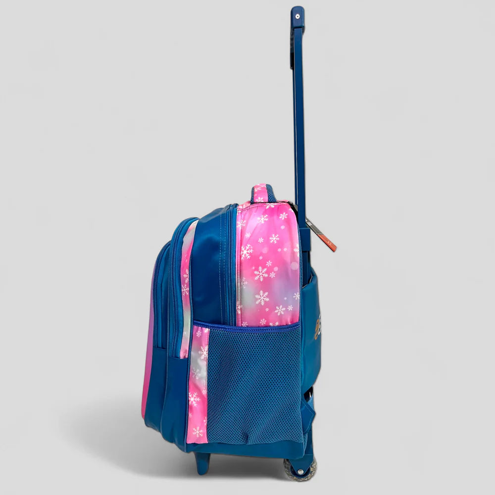 Frozen Theme School Trolley Bag- For Grade 3 to 6 (20"Inch) MJ Toys
