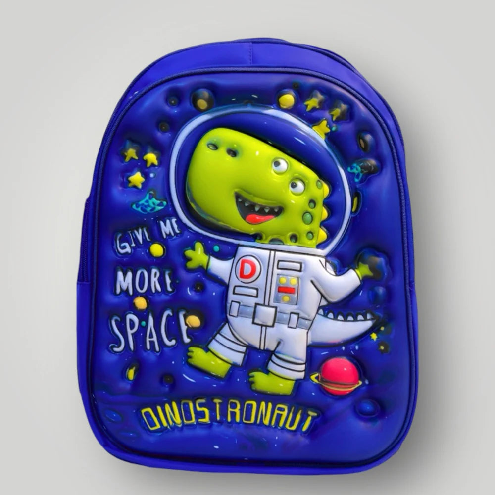 Dino Explorer School Backpack for Grade 1 & 2 MJ Toys