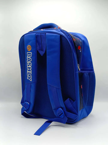 Captain America School Backpack – 3D Superhero Bag for Boys (Class 4 to 8) MJ Toys