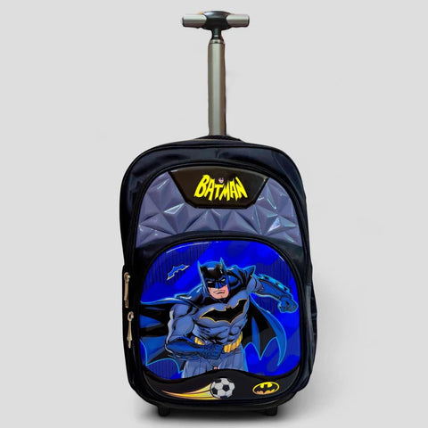 Batman-Themed School Trolley Bag (22 Inch) for Class 5 to 8 MJ Toys