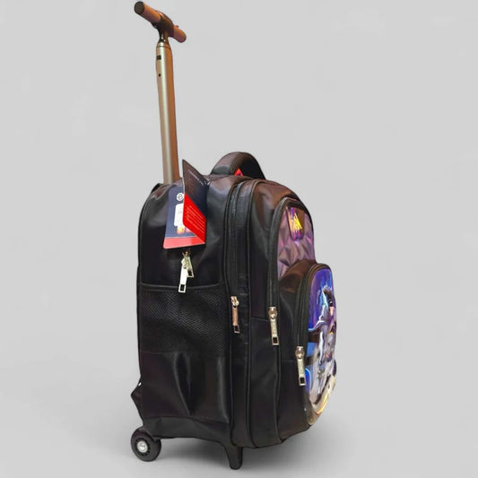 Batman-Themed School Trolley Bag (22 Inch) for Class 5 to 8 MJ Toys