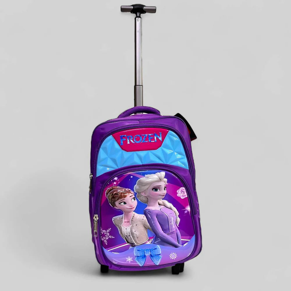 Frozen School Trolley Bag for Boys Class 5 to 8 (22" inch) MJ Toys