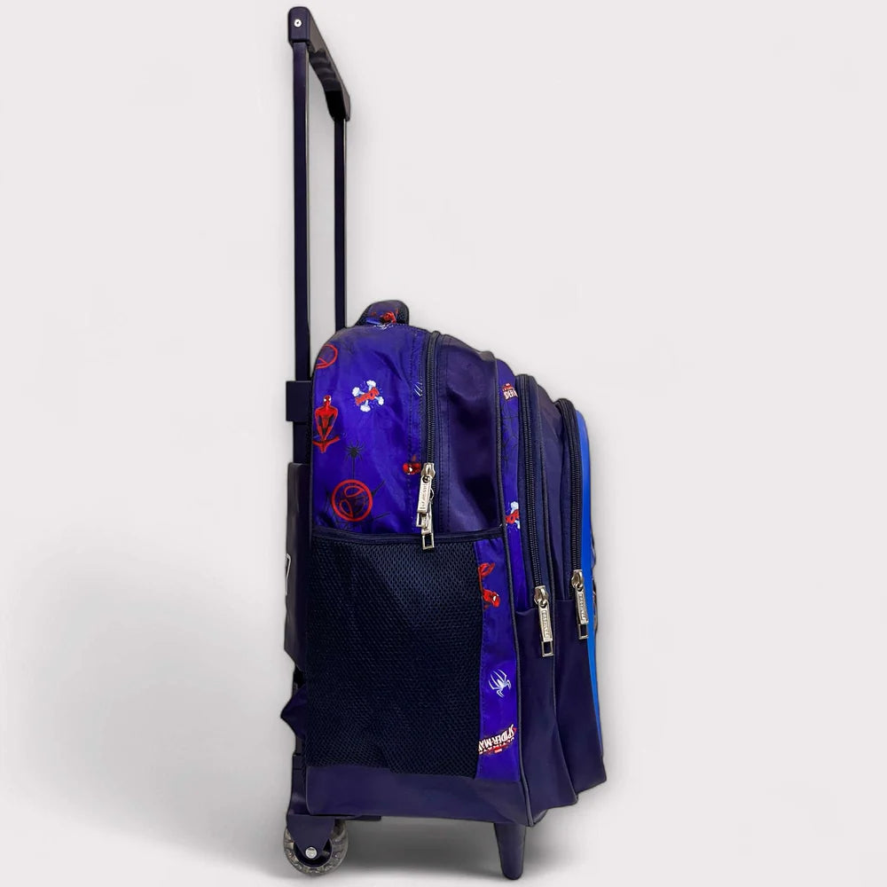 Spider-Man School Trolley Bag- For Grade 3 to 6 (20"Inch) MJ Toys